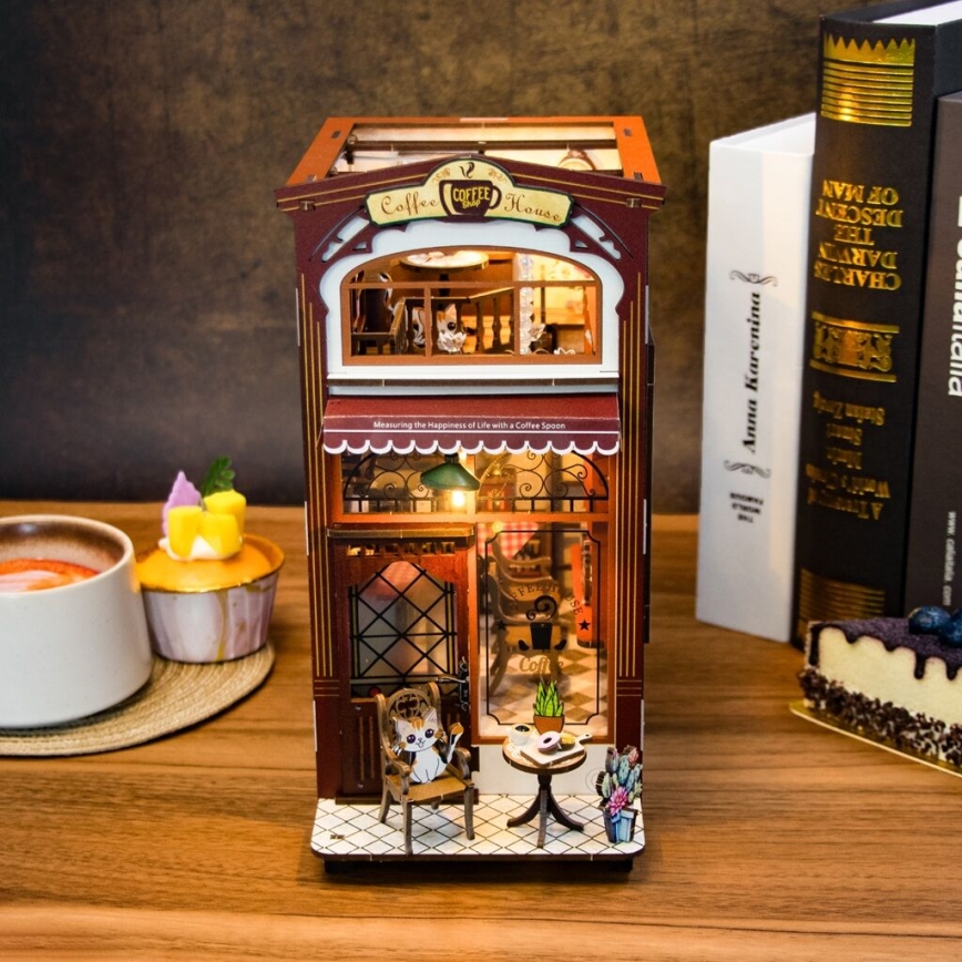 2Kids Toys - LED Zarážka na knihy Kavárna 2xAAA