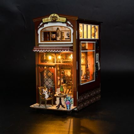 2Kids Toys - LED Zarážka na knihy Kavárna 2xAAA