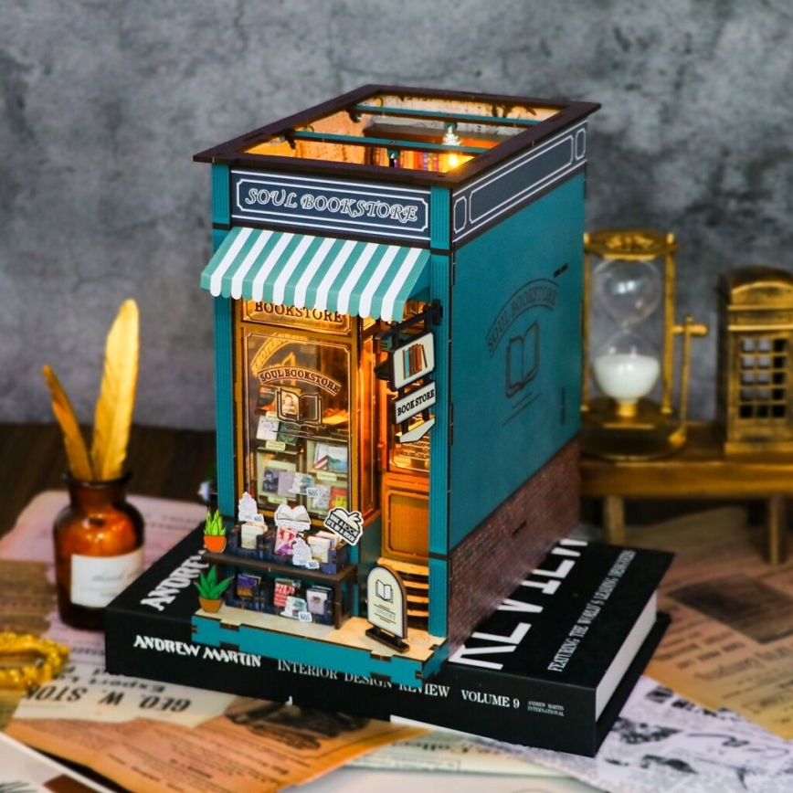 2Kids Toys - LED Zarážka na knihy Knihkupectví duše 2xAAA