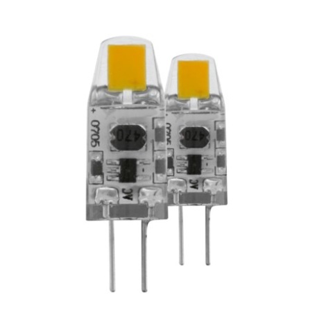 2x SADA LED stmívatelná žárovka G4/1,2W - Eglo 11551