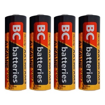 4 ks Alkalická baterie EXTRA POWER AA 1,5V