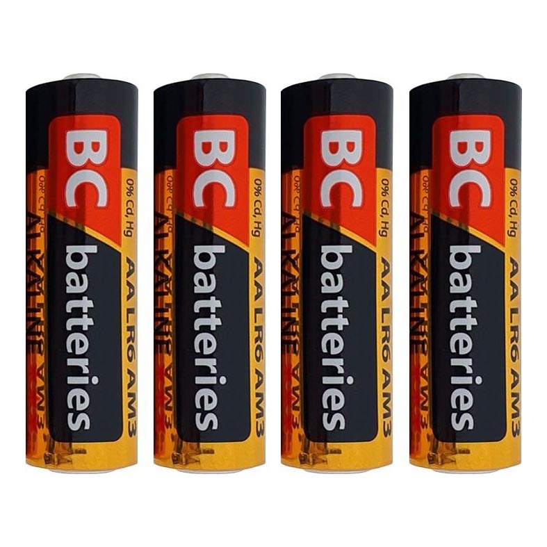 4 ks Alkalická baterie EXTRA POWER AA 1,5V