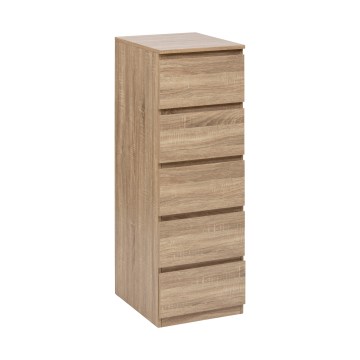5five - Komoda HEIM 40x118x48 cm hnědá