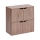 5five - Komoda TIDY 68x68x32 cm hnědá
