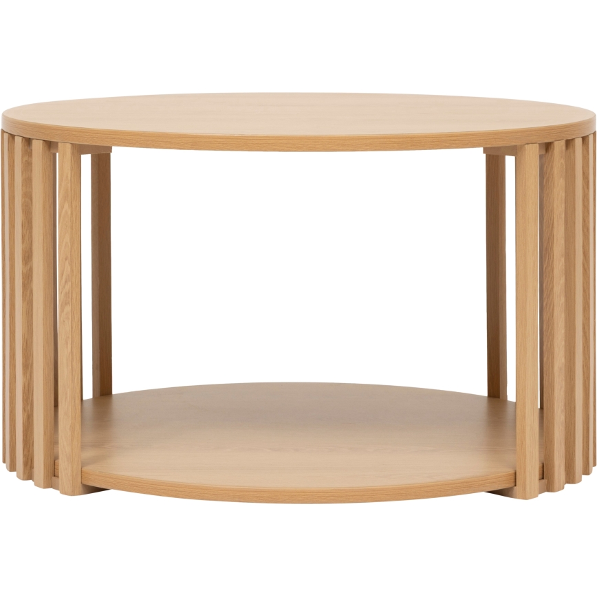5five - Konferenční stolek VINKY pr. 60 cm hnědá