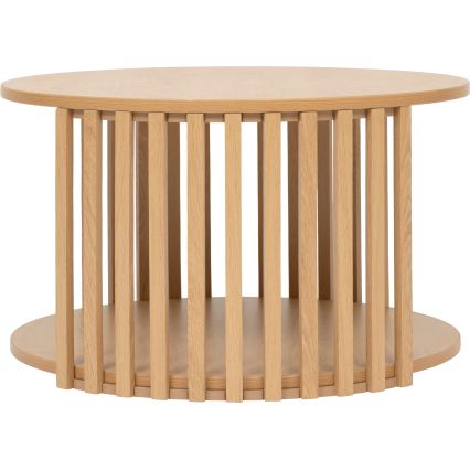 5five - Konferenční stolek VINKY pr. 60 cm hnědá