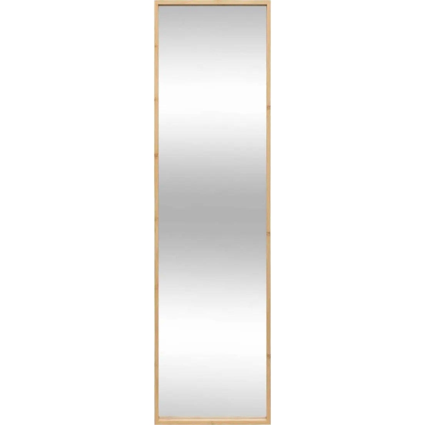 5five - Nástěnné zrcadlo BAM 125x35 cm bambus