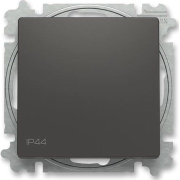 ABB 3559T-A07940 237 - Křížový vypínač bez rámečku č. 7 ZONI IP44 matná černá