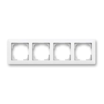 ABB 3901T-A00040 240 - Rámeček čtyřnásobný ZONI matná bílá
