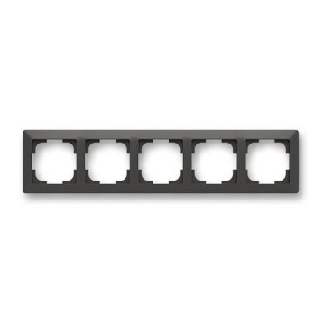 ABB 3901T-A00050 237 - Rámeček pětinásobný ZONI matná černá