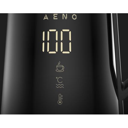 AENO - Chytrá rychlovarná konvice s LED displejem 1,7 l 2200W/230V černá