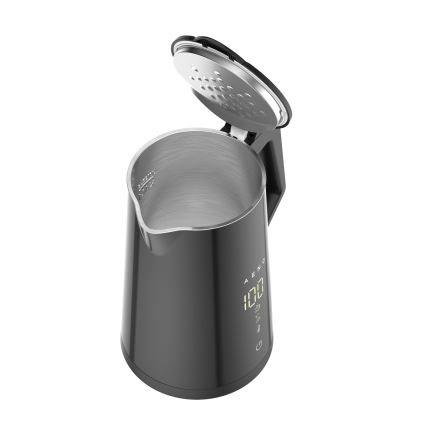 AENO - Chytrá rychlovarná konvice s LED displejem 1,7 l 2200W/230V černá