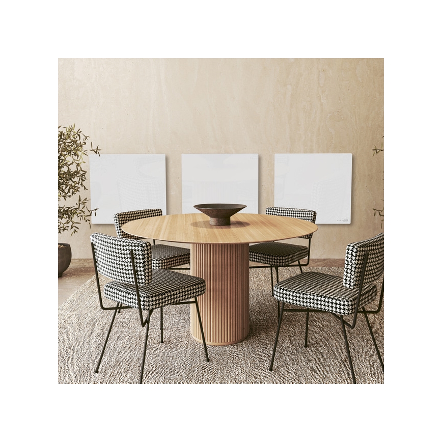 AENO - Chytrý elektrický infrapanel 500W časovač/termostat Wi-Fi bílá