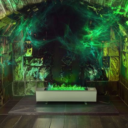 AENO - Chytrý elektrický přímotop/konketor 1000/2000W bílá