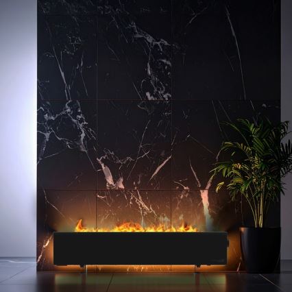 AENO - Chytrý elektrický přímotop/konvektor 1000/2000W černá