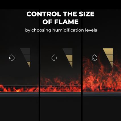 AENO - Chytrý elektrický přímotop/konvektor 1000/2000W černá