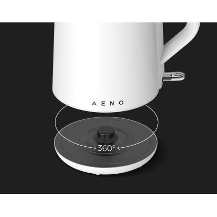AENO - Rychlovarná konvice 1,5 l 2200W/230V bílá