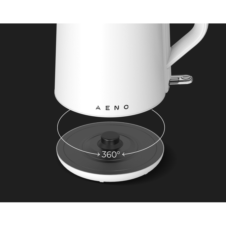 AENO - Rychlovarná konvice 1,5 l 2200W/230V bílá