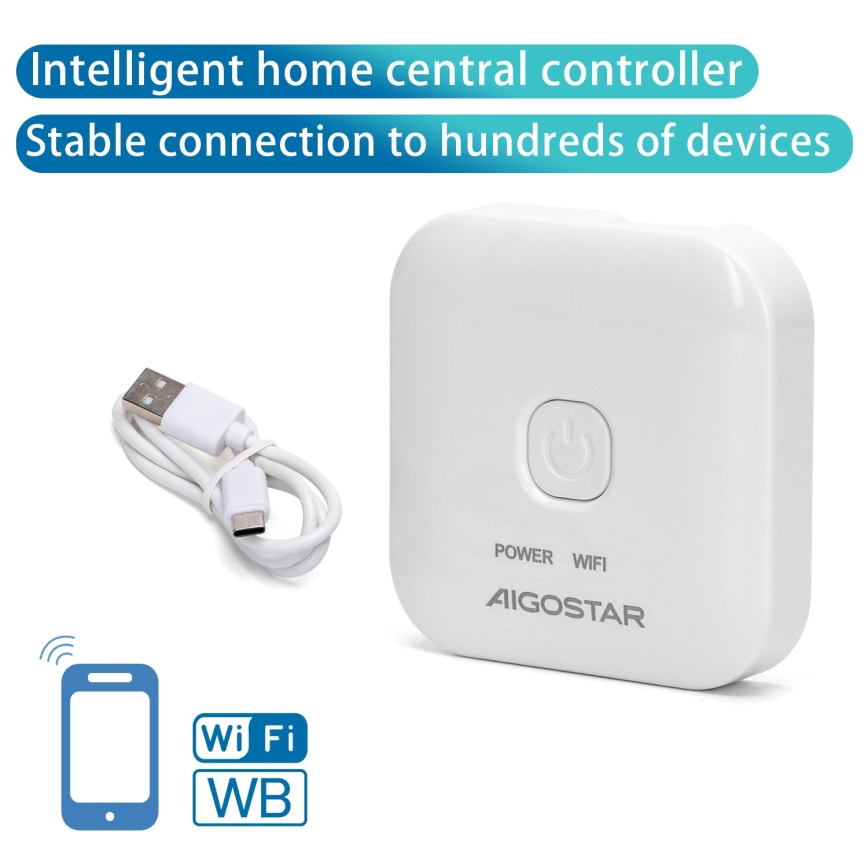 Aigostar - Chytrá brána 5V Wi-Fi