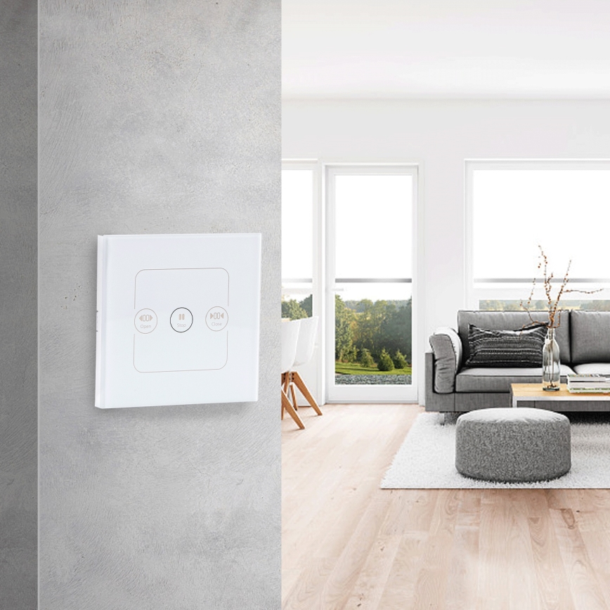 Aigostar - Chytrý vypínač pro ovládání žaluzií 230V Wi-Fi Tuya