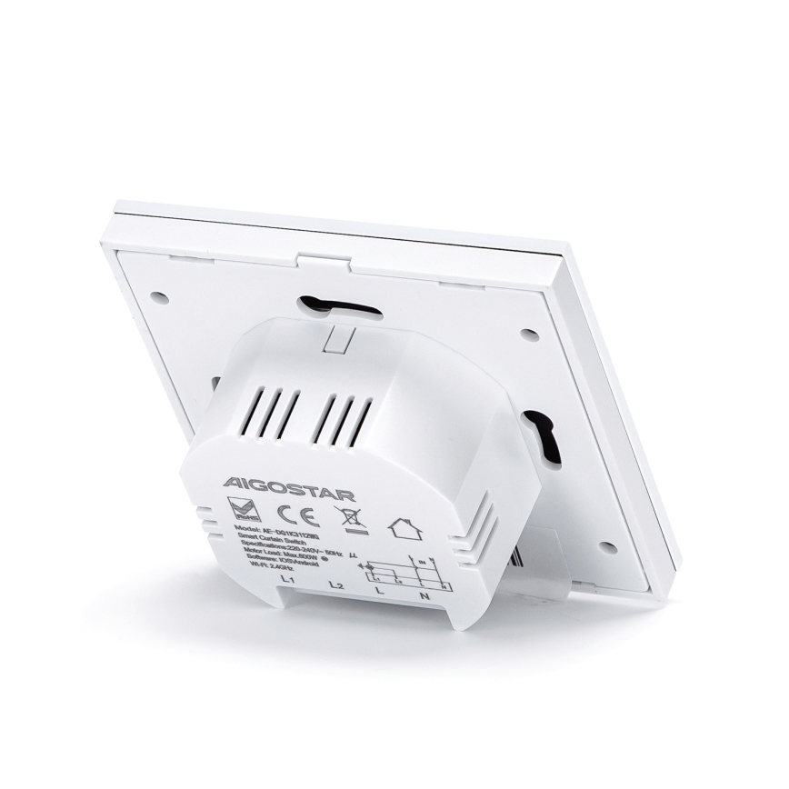 Aigostar - Chytrý vypínač pro ovládání žaluzií 230V Wi-Fi Tuya