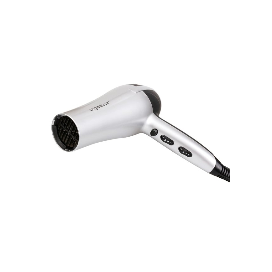 Aigostar - Fén 2200W/230V stříbrná/černá