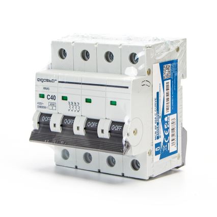 Aigostar - Jistič 4-fázový 4P-40A-C 400V