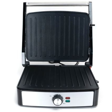 Aigostar - Kontaktní gril 2200W/230V černá/nerez