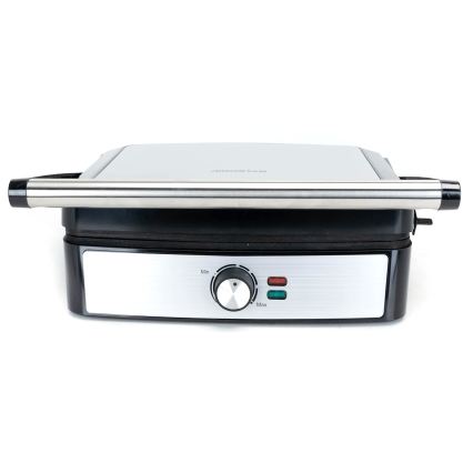 Aigostar - Kontaktní gril 2200W/230V černá/nerez