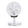 Aigostar - LED Bezdrátový skládací ventilátor s USB portem 6,5W/5V 8000 mAh