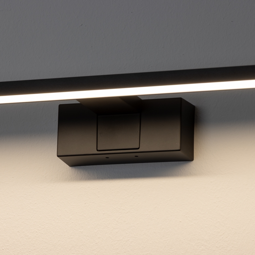 Aigostar - LED Koupelnové osvětlení zrcadla LED/12W/230V 4000K 60 cm IP44 černá