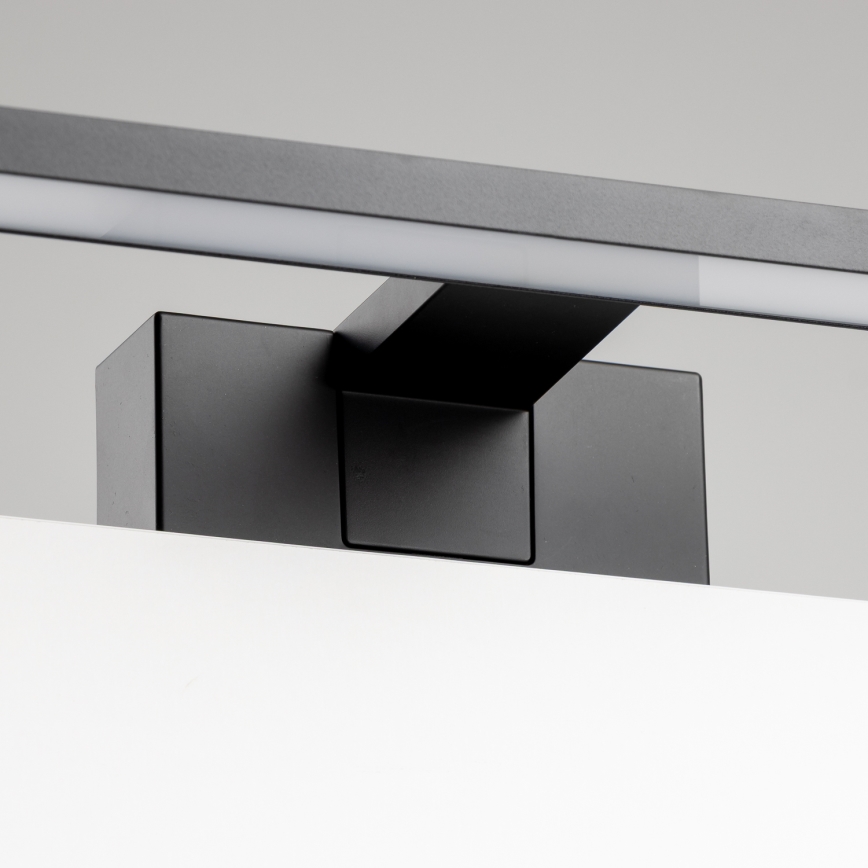 Aigostar - LED Koupelnové osvětlení zrcadla LED/12W/230V 4000K 60 cm IP44 černá