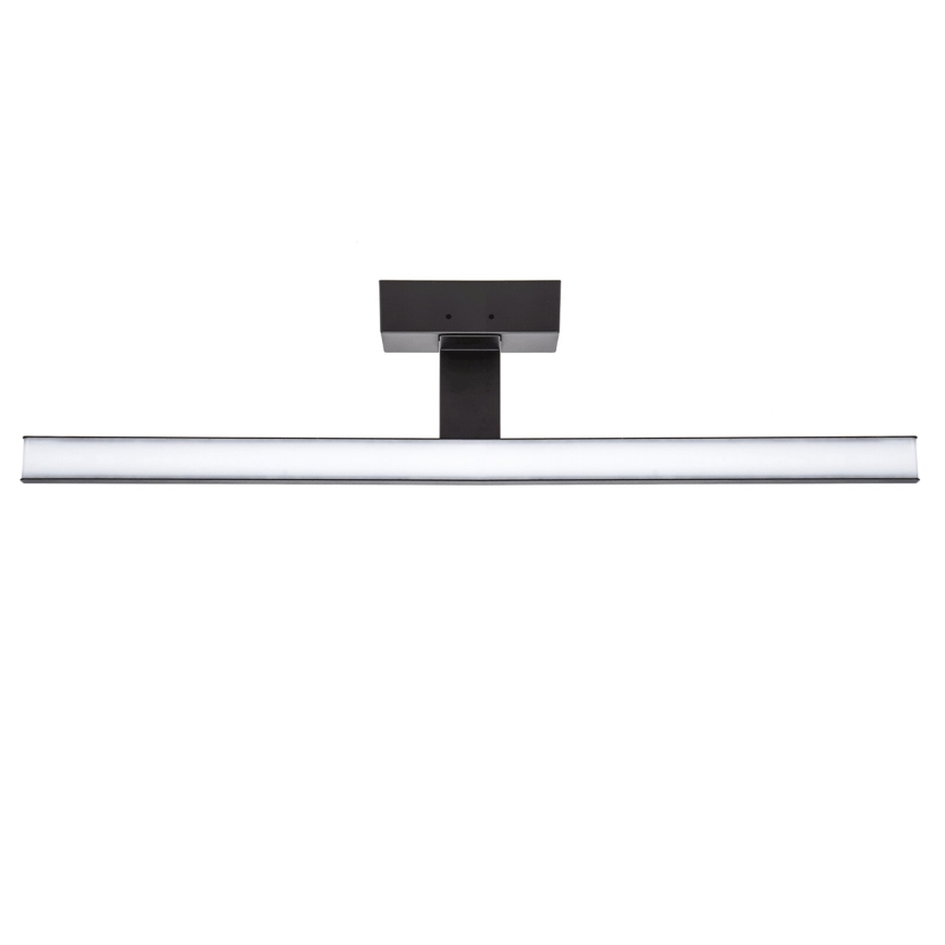 Aigostar - LED Koupelnové osvětlení zrcadla LED/12W/230V 4000K 60 cm IP44 černá