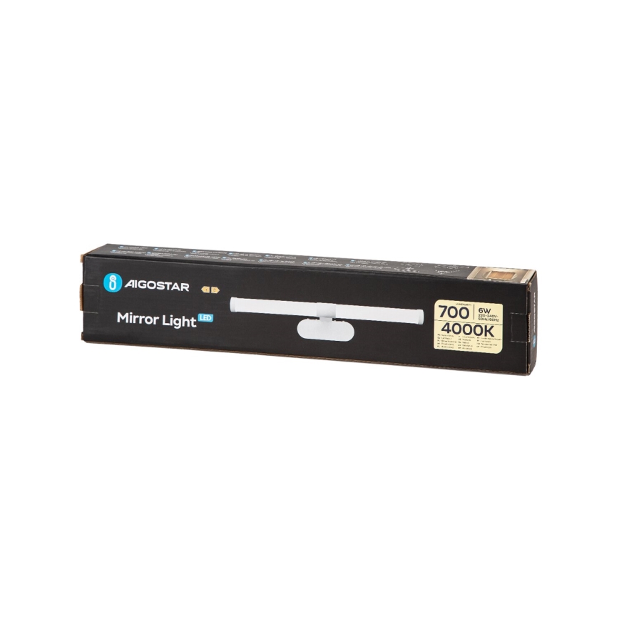 Aigostar - LED Koupelnové osvětlení zrcadla LED/6W/230V 4000K 40cm IP44