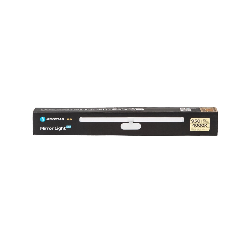 Aigostar - LED Koupelnové osvětlení zrcadla LED/8W/230V 4000K 60cm IP44