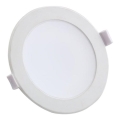 Aigostar - LED Koupelnové podhledové svítidlo LED/20W/230V pr. 19 cm 4000K bílá IP44