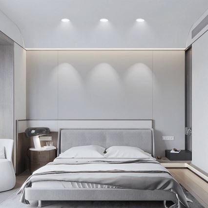 Aigostar - LED Koupelnové podhledové svítidlo LED/4,8W/230V 6500K bílá IP65