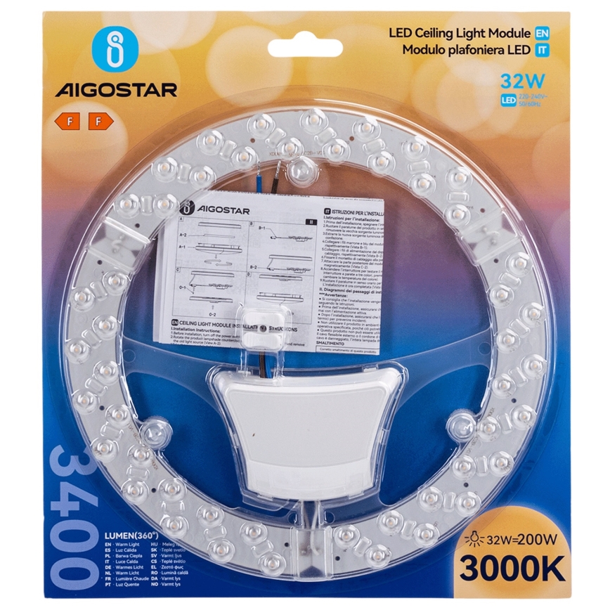 Aigostar - LED Magnetický modul LED/32W/230V 3000K