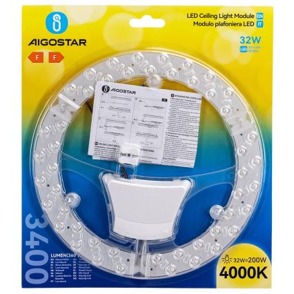 Aigostar - LED Magnetický modul LED/32W/230V 4000K