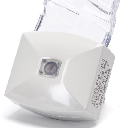 Aigostar - LED Noční světlo se senzorem soumraku LED/0,2W/230V 3000K