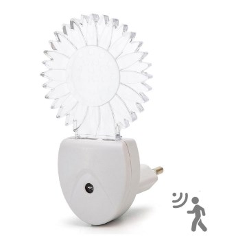 Aigostar - LED Noční světlo se senzorem LED/0,5W/230V slunce