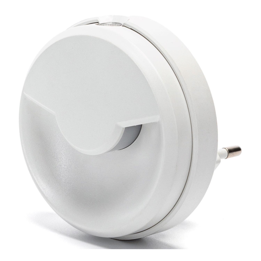Aigostar - LED Noční světlo se senzorem soumraku LED/0,5W/230V 6500K