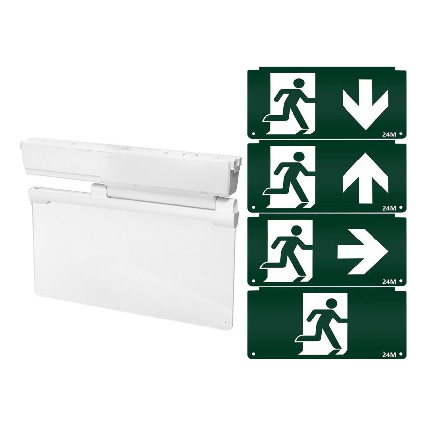 Aigostar - LED Nouzové svítidlo EMERGENCY EXIT LED/3,6W/230V 6500K 500mAh