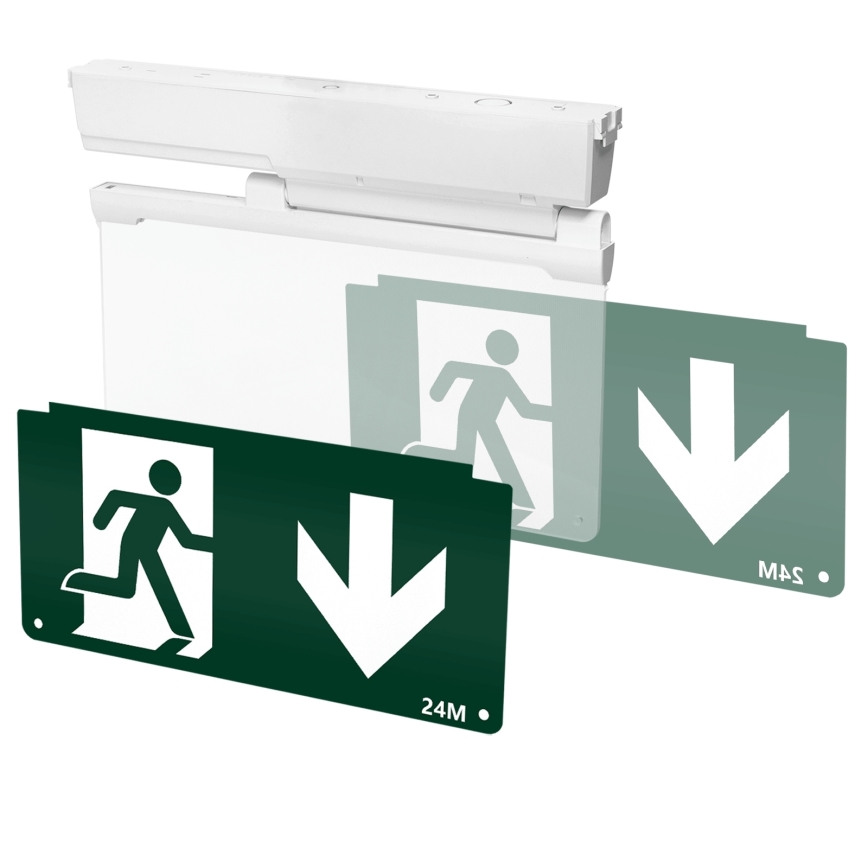 Aigostar - LED Nouzové svítidlo EMERGENCY EXIT LED/3,6W/230V 6500K 500mAh