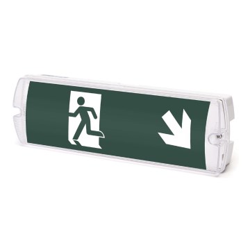 Aigostar - LED Nouzové svítidlo EMERGENCY EXIT LED/4W/230V IP65 6500K 600mAh