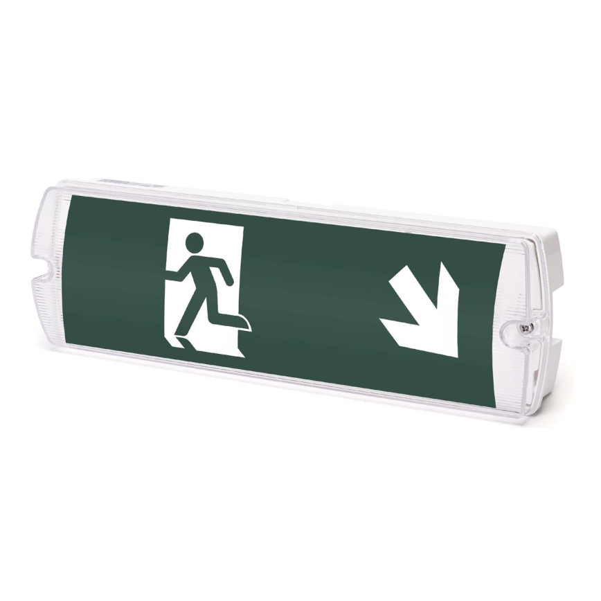 Aigostar - LED Nouzové svítidlo EMERGENCY EXIT LED/4W/230V IP65 6500K 600mAh