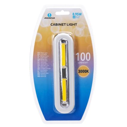 Aigostar - LED Osvětlení skříně LED/3xAAA 3000K bílá