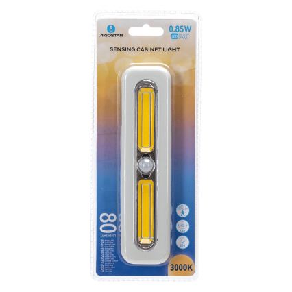 Aigostar - LED Osvětlení skříně se senzorem pohybu LED/3xAAA 3000K bílá