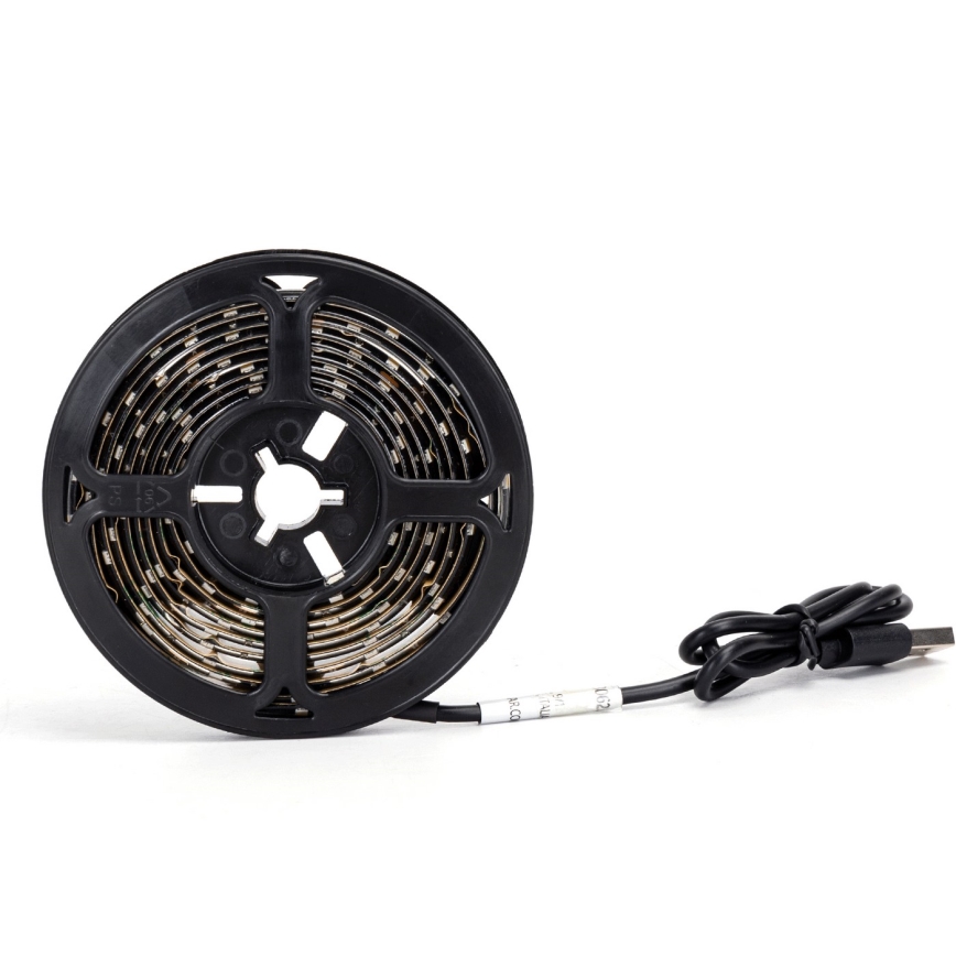 Aigostar - LED Pásek 2m LED/4,9W/5V 6500K IP65 černá