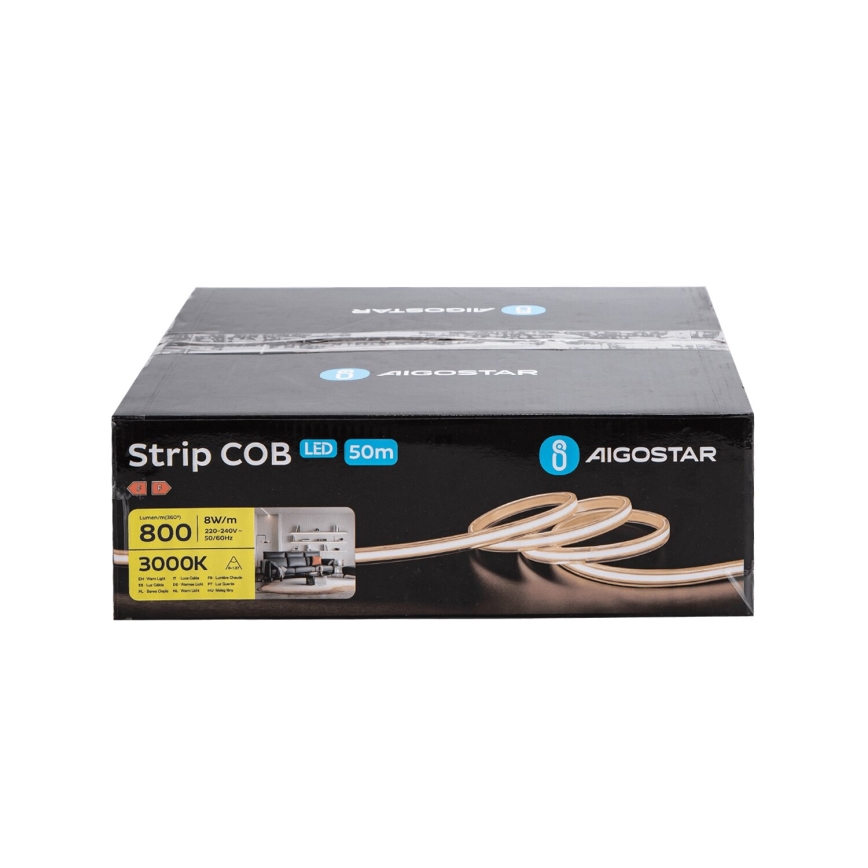 Aigostar - LED Pásek 50m LED/320W/230V 3000K IP65